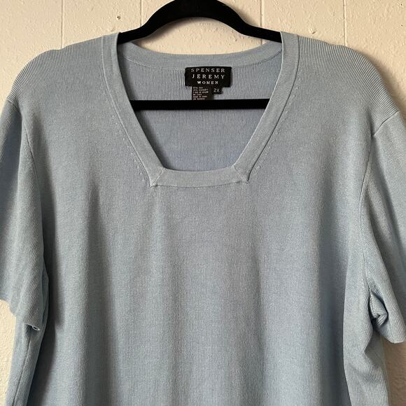 Spenser Jeremy Sweater Womens 2X Silk Stretch Business Casual Career Office Chic - Picture 3 of 11